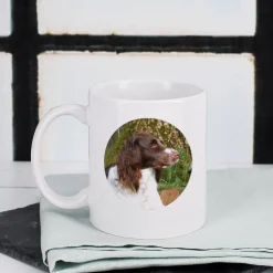 Dog Mom | Dog Dad - Fototasse mit Ihrem Wunschnamen