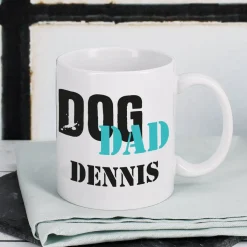 Dog Mom | Dog Dad - Fototasse mit Ihrem Wunschnamen