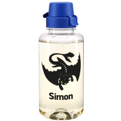 Drachen - Trinkflasche mit Name personalisiert 700ml | Geschenk für Jungen zur Einschulung