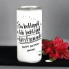 Du bekloppt, Ich bekloppt, Wir Freunde - 1 L Bierdose mit Ihrem Wunschtext