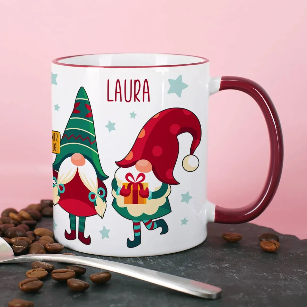 Du bist mir Wichtelig! - Tasse zu Weihnachten