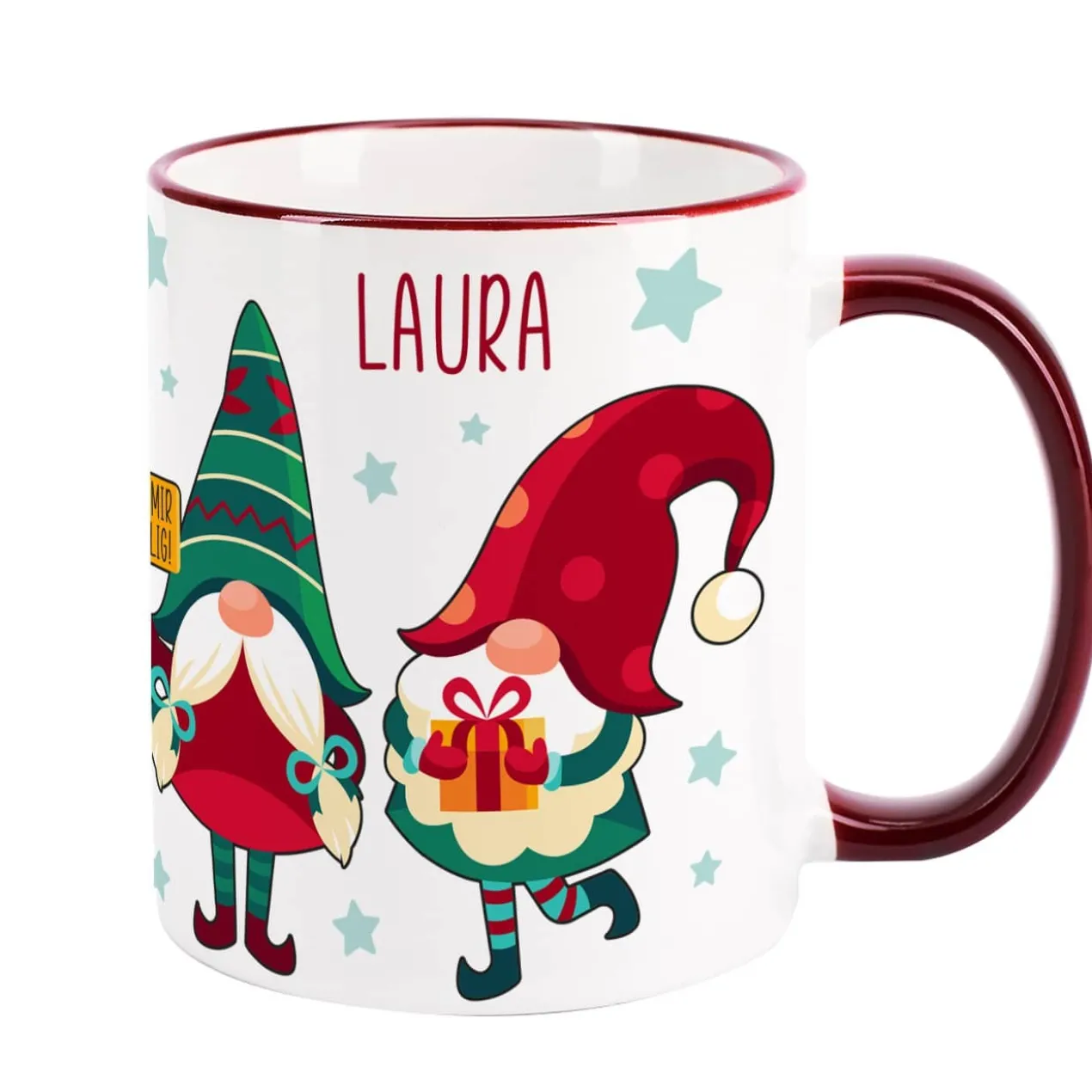 Du bist mir Wichtelig! - Tasse zu Weihnachten
