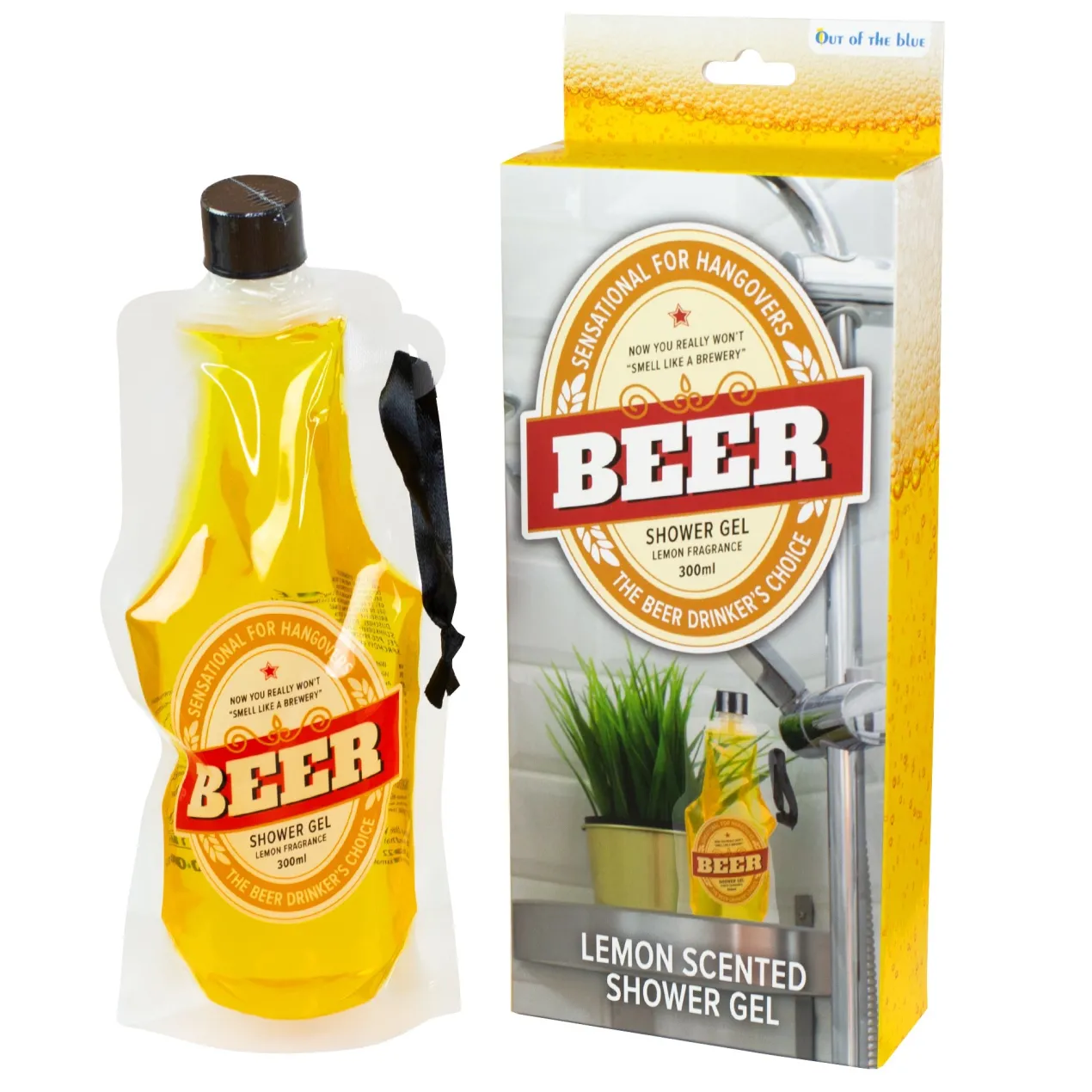 Duschgel Bier im PET-Beutel | Witziges Geschenk