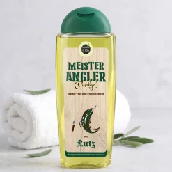 Duschgel für den Meister Angler mit Wunschname