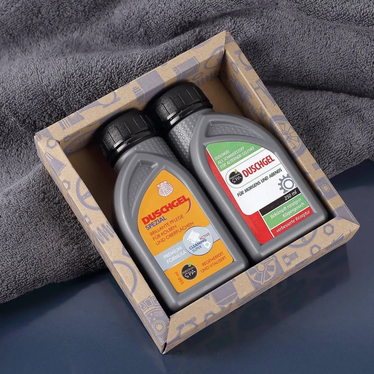 Duschgel für Männer - Motoröl im Doppelpack, 2 x 250 ml