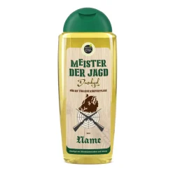 Duschgel mit Wunschname für Jäger