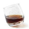 Echt schräges Whiskyglas für echte Geniesser mit Wunschname graviert