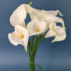 Edler Calla-Strauß aus Seidenblumen | 7 künstliche Blumen im natürlichen Look