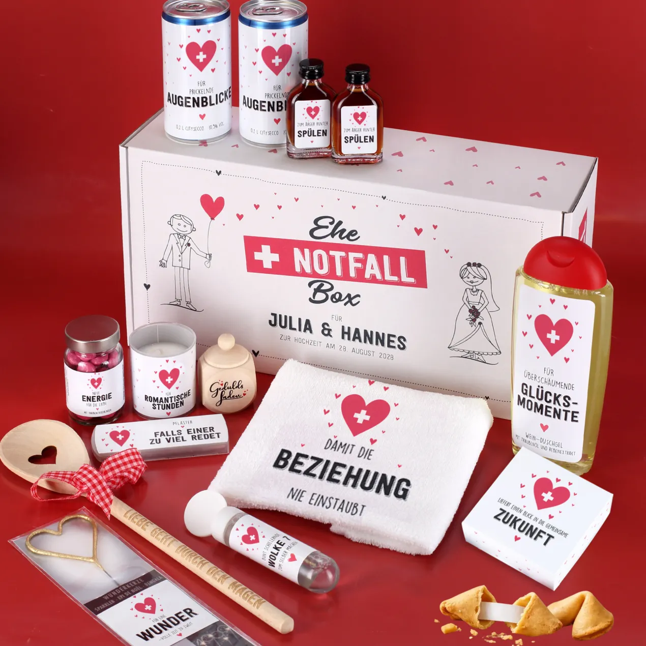 Ehe-Notfall-Box - Erste Hilfe Geschenk zur Hochzeit