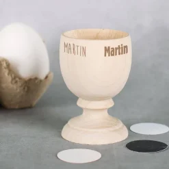 Eierbecher mit Namensgravur