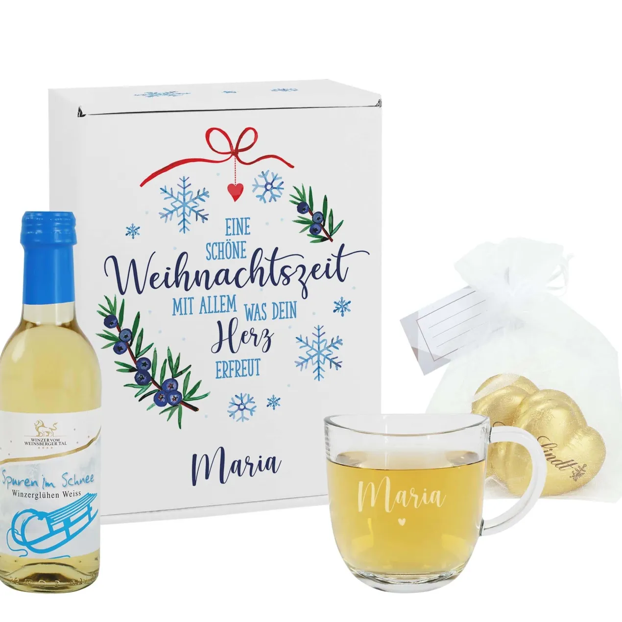 Eine schöne Weihnachtszeit - Glühwein Geschenkset