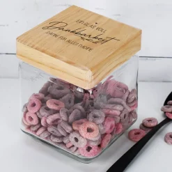 Ein Glas voll Dankbarkeit - Vorratsglas als Geschenkverpackung