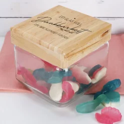 Ein Glas voll Dankbarkeit - Vorratsglas als Geschenkverpackung