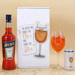 Ein guter Tag startet mit Kaffee und endet mit Spritz - Geschenkset mit Aperol