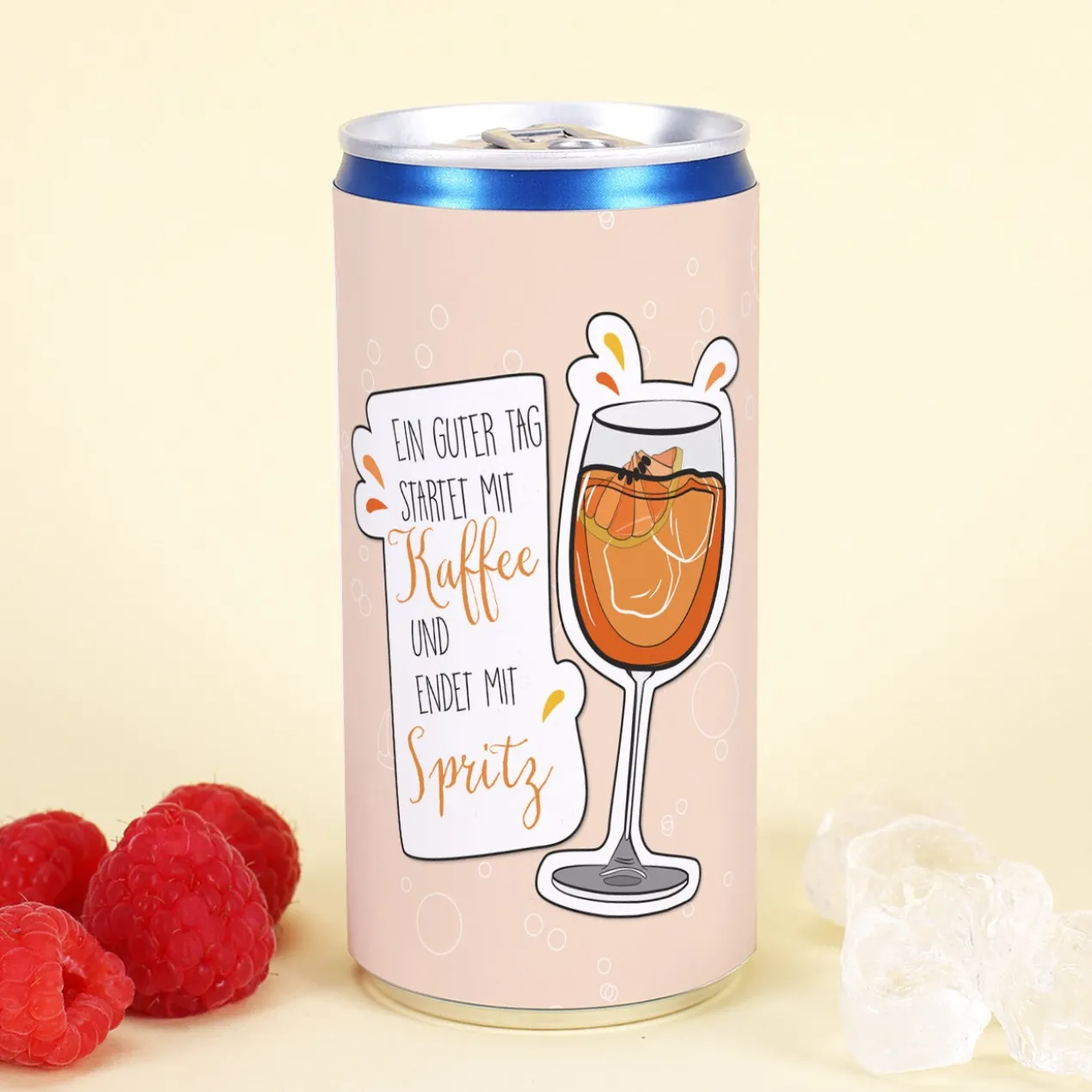 Ein guter Tag startet mit Kaffee und endet mit Spritz - Geschenkset mit Aperol