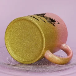 Einhorn - Glitzertasse mit Name - 3 Farben zur Auswahl
