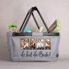 Einkaufskorb für Mütter "Mama du bist die Beste!" personalisierbar mit eigenen Fotos