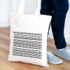 Einkaufstasche 'F*ckt euch alle' als lustiges Geschenk | Baumwoll Beutel mit versteckter Botschaft