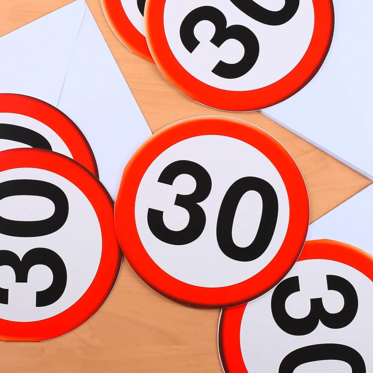 Einladungskarten Set zum 30. Geburtstag