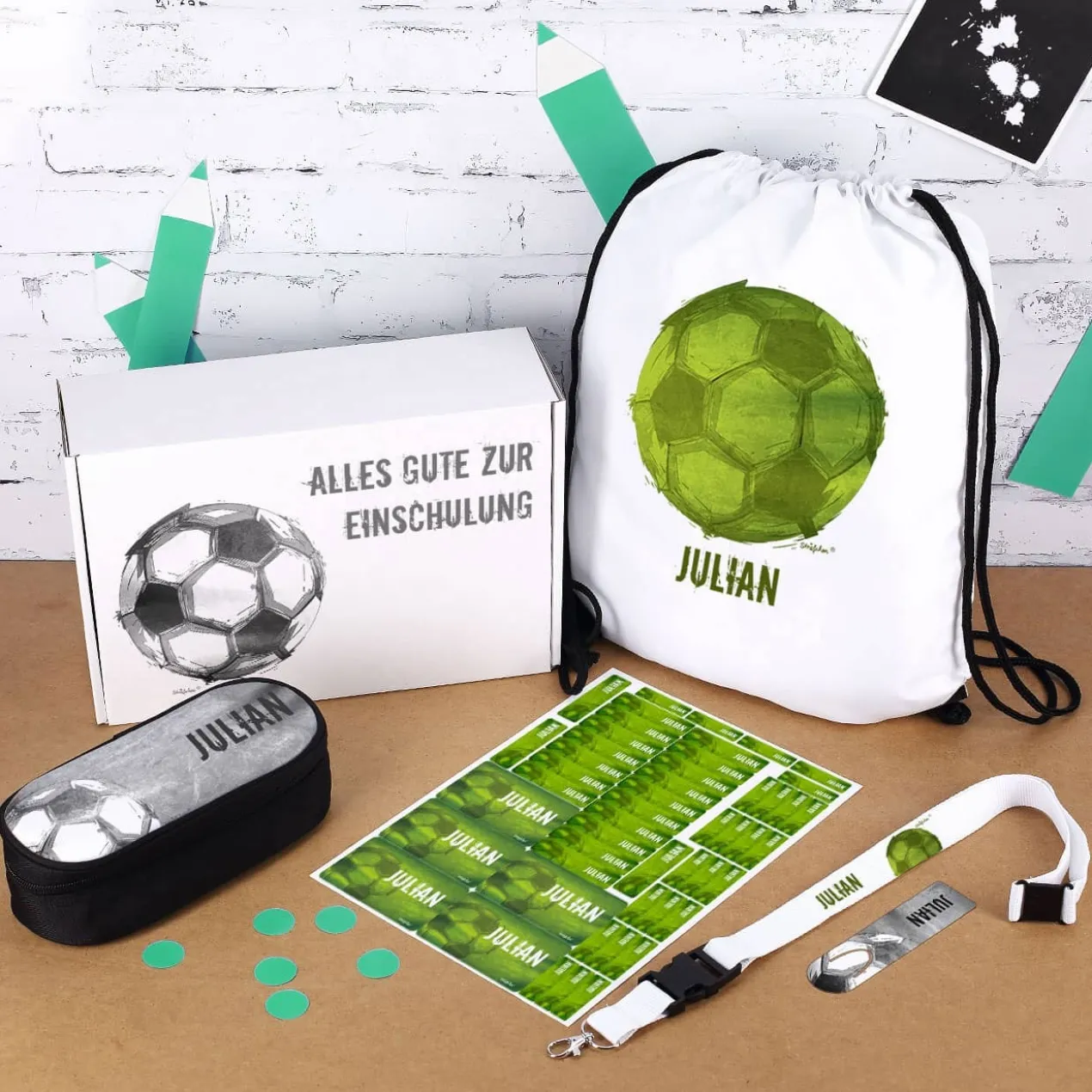 Einschulungs-Starter-Set für kleine Fußballer