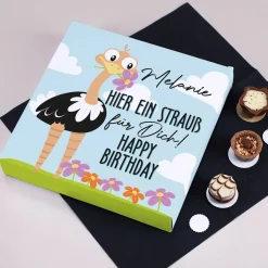 Ein Strauß für Dich - Lindt Pralinen in lustiger Verpackung zum Geburtstag
