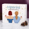 Einzigartiger Adventskalender für beste Freundinnen