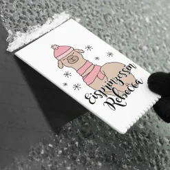Eiskratzer - Eisprinzessin mit Lama