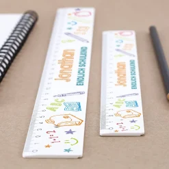 Endlich Schulkind - Lineal mit Namensaufdruck und Wunschtext