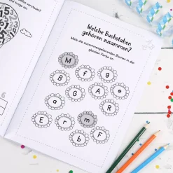 Endlich Schulkind - Malbuch zum Schulanfang mit Name DIN A4