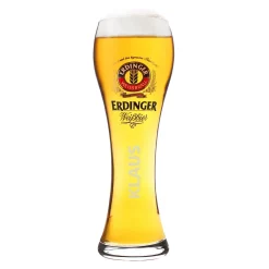 Erdinger Weissbräu Weizenbierglas mit Ihrem Wunschnamen graviert