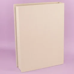 Erinnerungsbox als Geschenk zur Geburt für Mädchen mit Geburtsdaten | Fotobox als Coffee Table Book