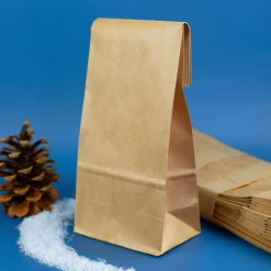 24er Set Blockbodenbeutel für DIY Adventskalender | Papiertüten zum Basteln