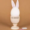 4er Set Eierbecher zu Ostern aus Holz
