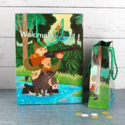 2er Set Geschenktasche für Jäger
