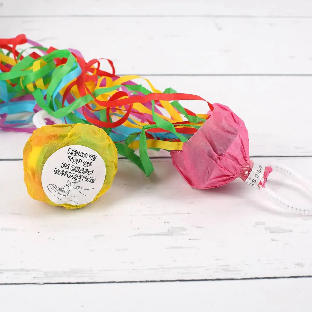 2er-Set Magic Streamer Multicolor