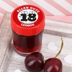 6er Set persönlicher Schnaps zum 18. Geburtstag