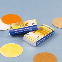 Euro Köfferchen mit Schokolade | Geldgeschenk
