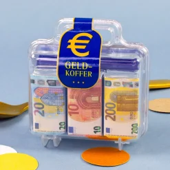 Euro Köfferchen mit Schokolade | Geldgeschenk