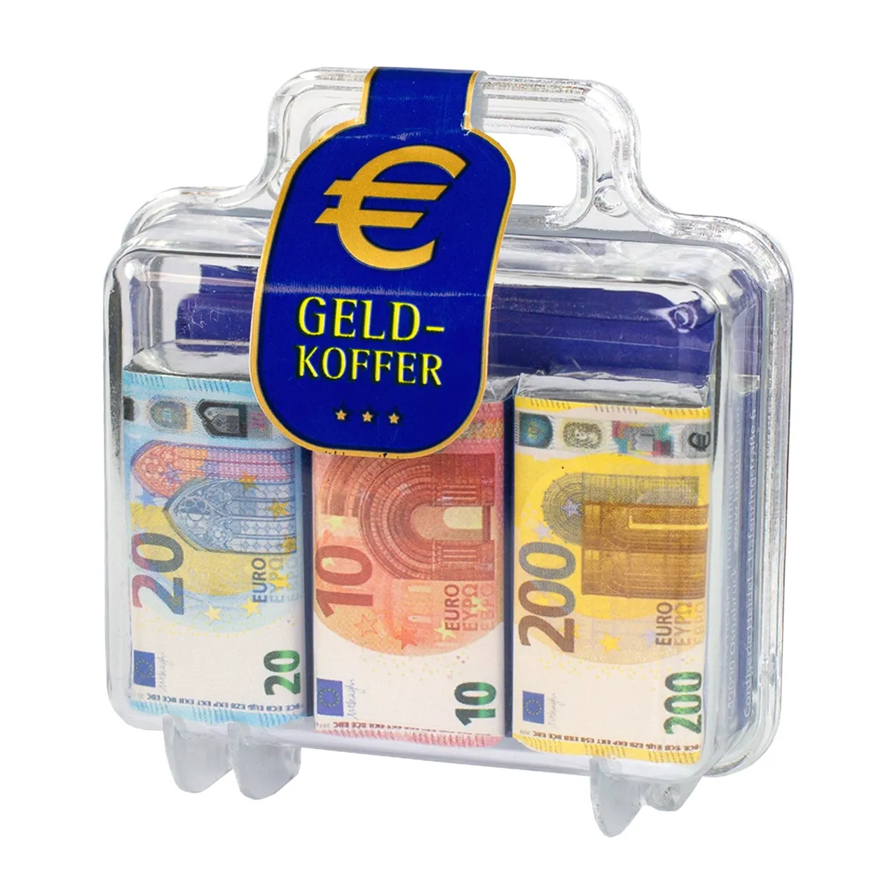 Euro Köfferchen mit Schokolade | Geldgeschenk