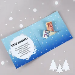 Extra Weihnachtsmäuse - Persönliche Geldkarte mit Ihren Wunschangaben versehen