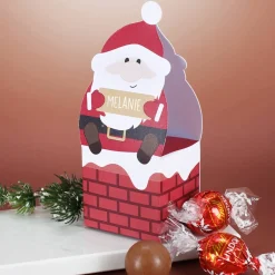 Faltschachteln zu Weihnachten mit 3 Lindor Kugeln und Ihrem Wunschnamen
