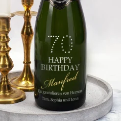 Feinster Champagner zum 70. MADE WITH SWAROVSKI® ELEMENTS