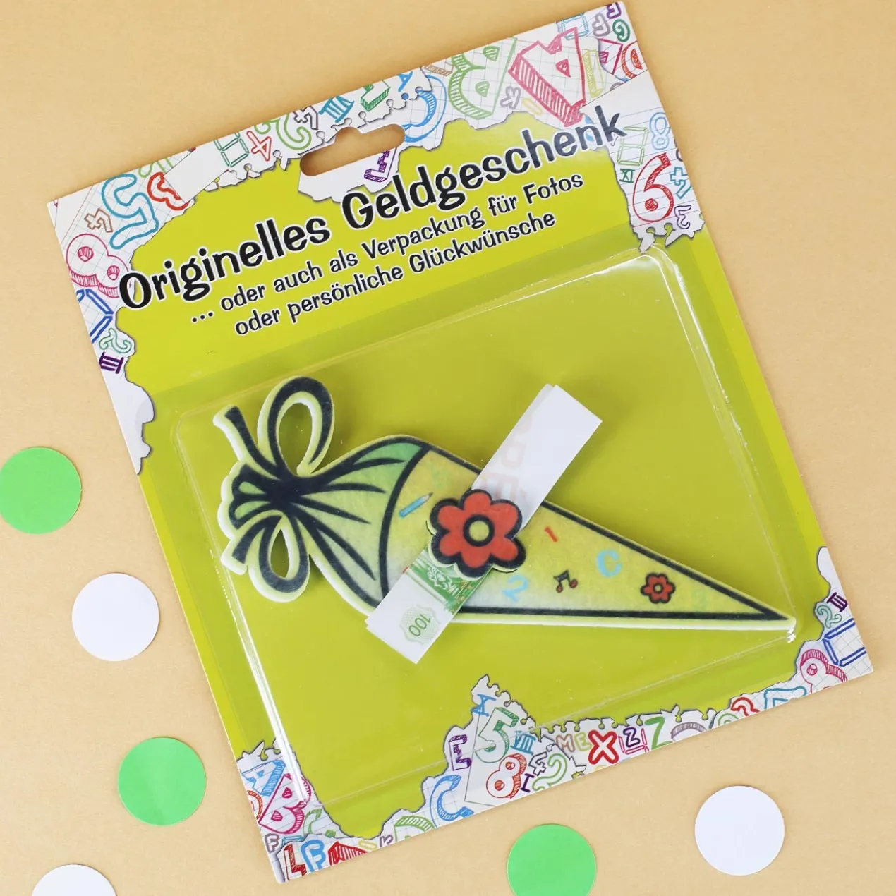 Filz Geldgeschenk Schultüte