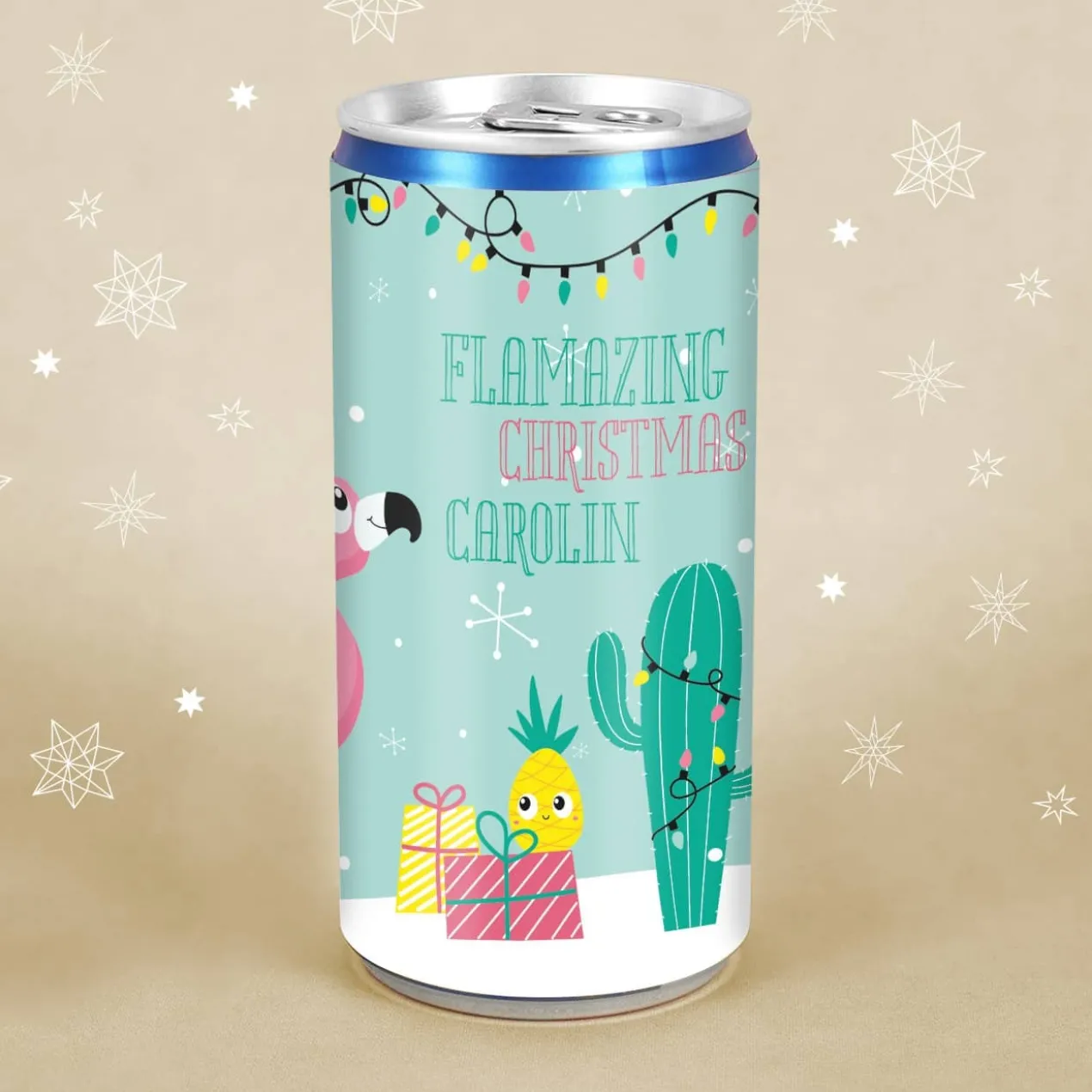 Flamazing Christmas - Secco mit Ihrem Wunschnamen