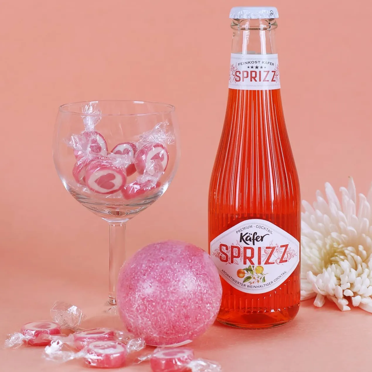 Floraler Geschenkkorb zum Muttertag oder Geburtstag mit verschiedenen Füllungen