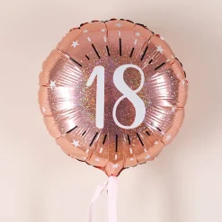 Folienballon Rosé zum Geburtstag