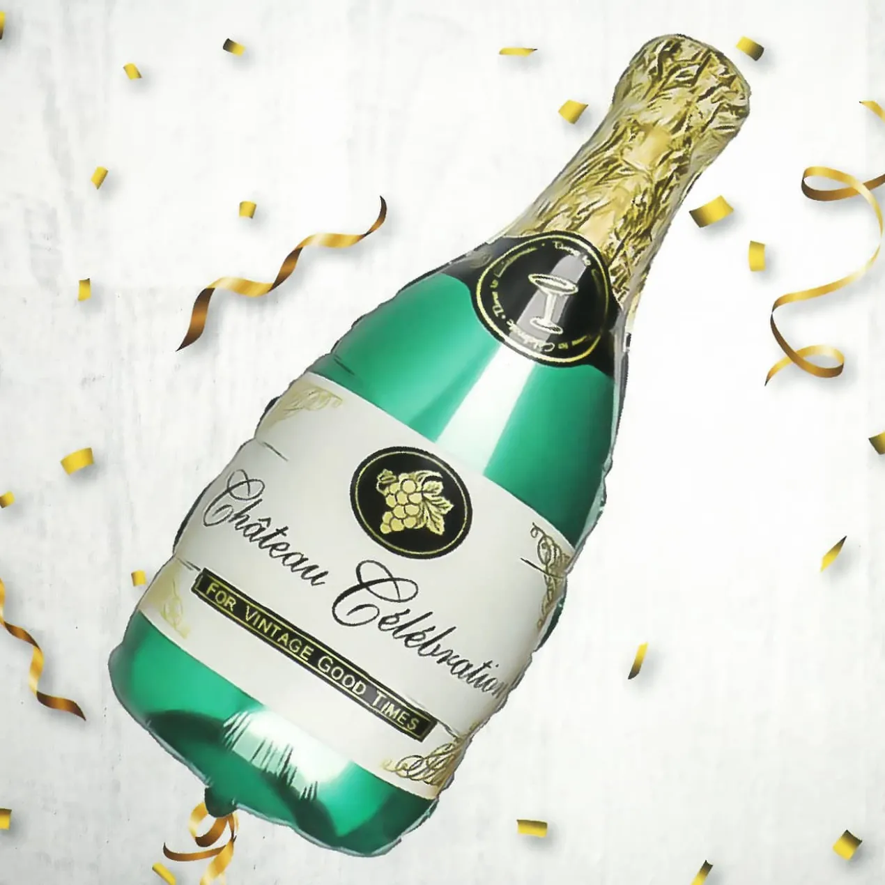 Folien-Ballon - Sektflasche