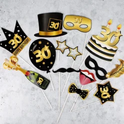 Foto Accessoire Set - Star zum 30. Geburtstag