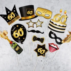 Foto Accessoire Set - Star zum 60. Geburtstag