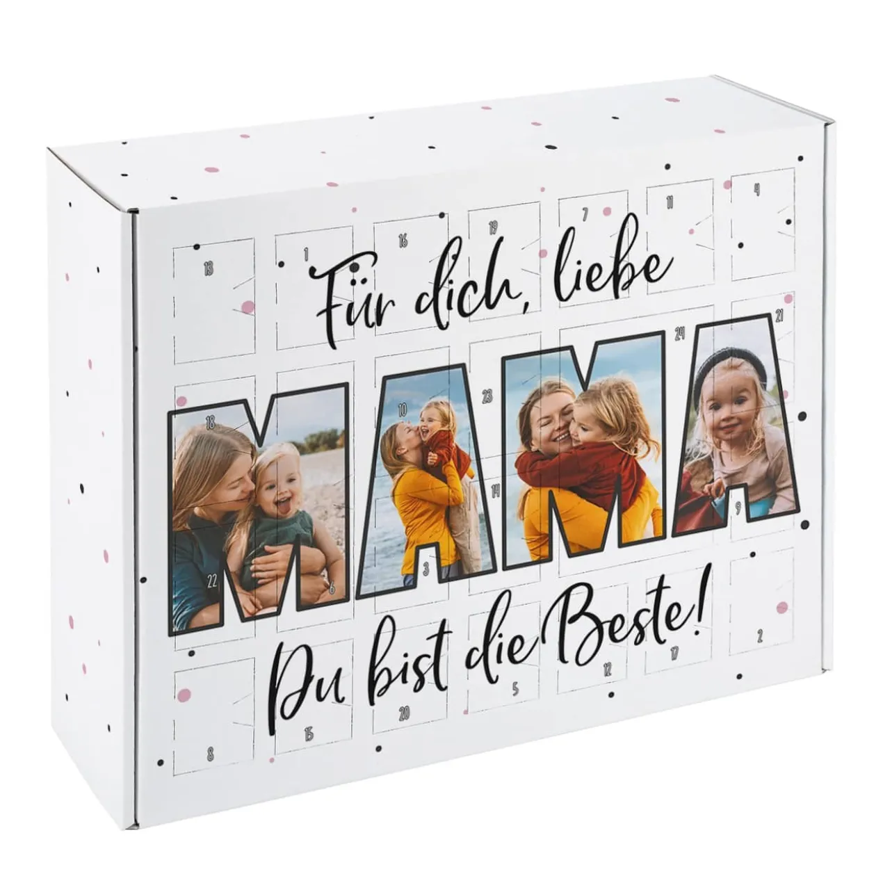 Foto-Adventskalender MAMA mit Ihrer Personalisierung